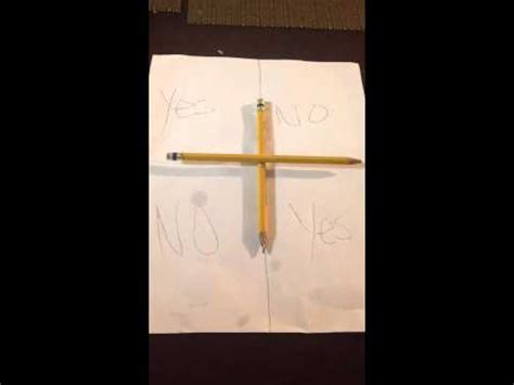 The pencil game is an old mexican tradition. Charlie Charlie pencil game - YouTube