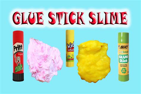 Diy Glue Stick Slime How To Make Slime With A Glue Stick Glue Stick