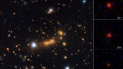 First Discovered By Hubble Jwst Gives Early Universe Galaxy New
