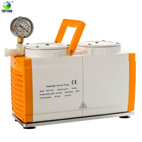 L Min Anti Corrosion Diaphragm Vacuum Pump Laboratory Water