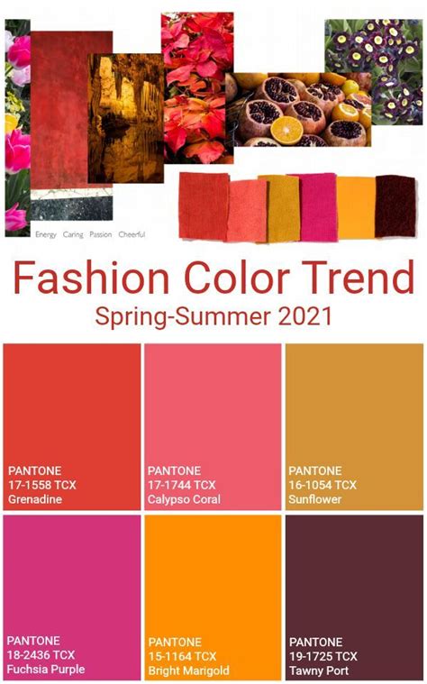 Spring Summer 2021 Color Trends Lenzing Color Trends Spring Summer