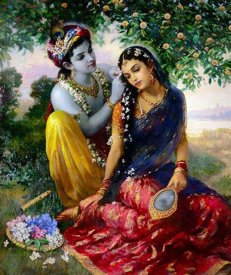 Pic Of Lord Krishna With Radha ~ Wallpaper Stuart