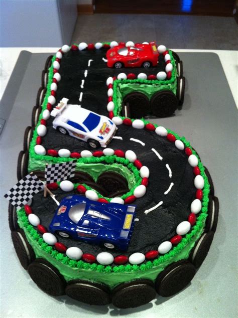 Race Car Cake Pull Apart Cupcakes Cars Birthday Cake Pull Apart
