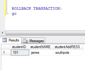 What Is Rollback In Sql Server With Example Quyasoft