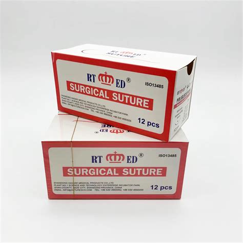 Rtmed Best Sale And Quality Sterile Pgcl Suture With Needle China