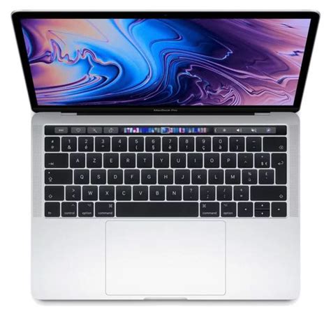 Apple Macbook Pro 13 Touch Bar 2019 256 Go Mv992fna Argent