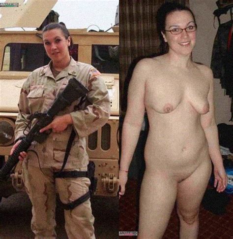 Dressed Undressed Military Women Cumception