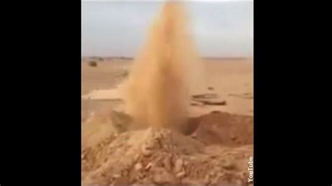 Video Giant Sand Geyser Erupts In Saudi Arabia Coast To Coast Am