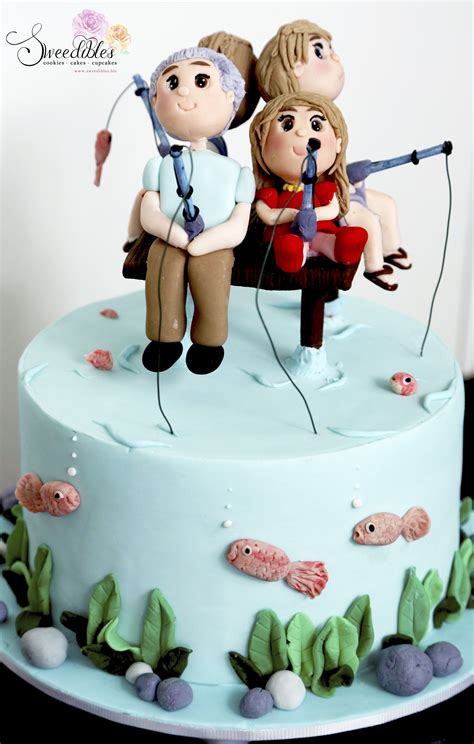 Fishing Themed Cake | Fishing themed cake, Themed cakes, Fishing theme