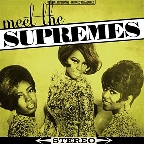 Meet The Supremes Original 1962 Album Digitally Remastered By The