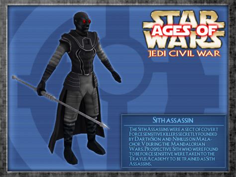 Sith Assassin Image Ages Of Star Wars Mod For Star Wars Empire At