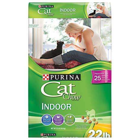 When cats eat purina pro plan liveclear cat food, a key protein sourced from eggs neutralizes the fel d 1 allergen in their saliva. Purina Cat Chow Indoor Formula Dry Cat Food (22 lb. Bag ...
