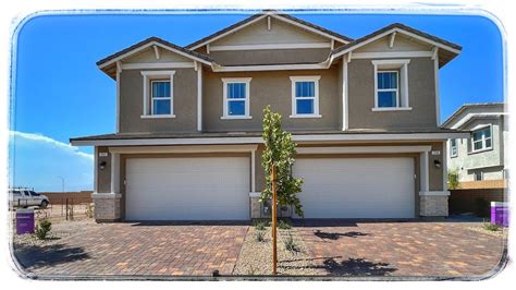 Townhouses In Las Vegas - Marblewood - Bel Canto At Cadence - YouTube
