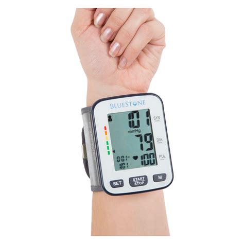 Bluestone Automatic Wrist Blood Pressure Monitor Monitors And Scales
