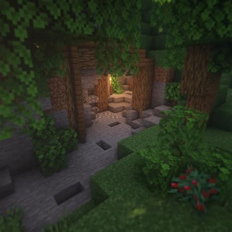 Minecraft cave entrance #minecraftb | Minecraft | Minecraft medieval, Minecraft houses, Minecraft