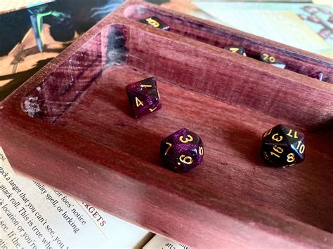 Wooden Dice For Dnd Dice Set Dungeons And Dragons Warhammer 40k Magic