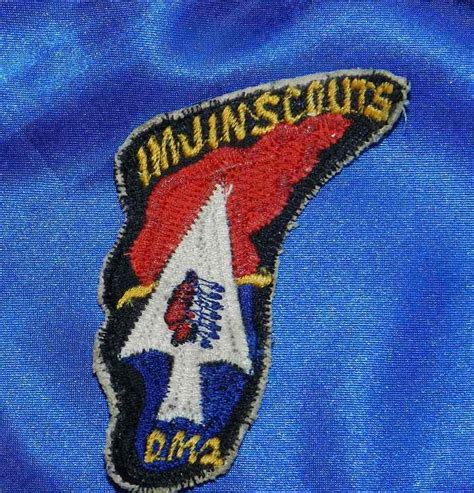 Rare Original Older Us Army 2nd Infantry Imjin Scouts Patch Vt0005