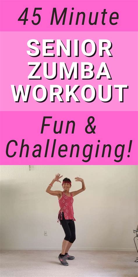 45 Minute Zumba For Seniors Fitness With Cindy Fitness Workout For