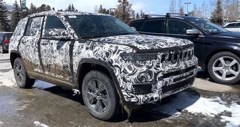 Spied Jeep Grand Cherokee 4xe Plug In Hybrid Caught In The Wild The