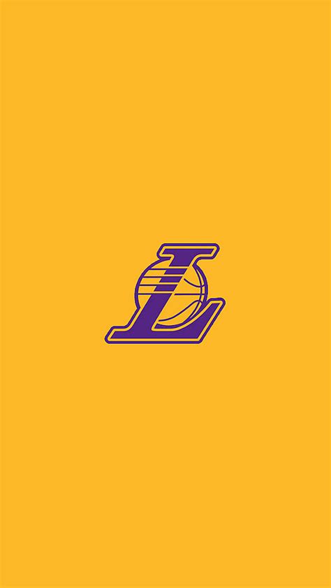 Los angeles lakers logo android wallpaper hd dodgers pinterest. NBA Los Angeles Lakers Team Logo Yellow Wallpapers HD For ...