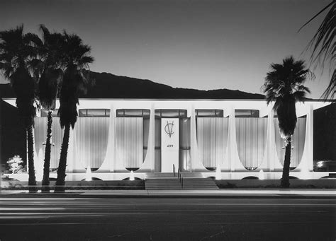 Chase Bank Palm Springs Ca Usa 1963 Architect E Stewart Williams Googie Architecture