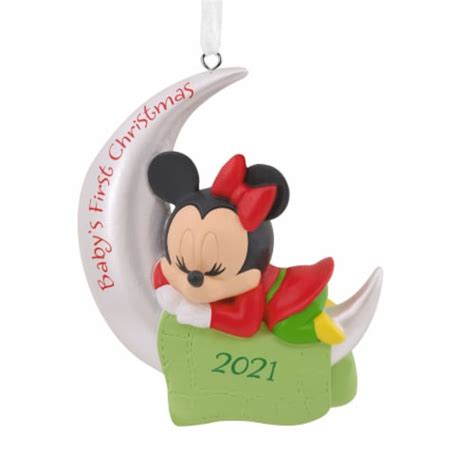 Hallmark Disney Minnie Mouse Babys First Christmas Ornament 1 Ct