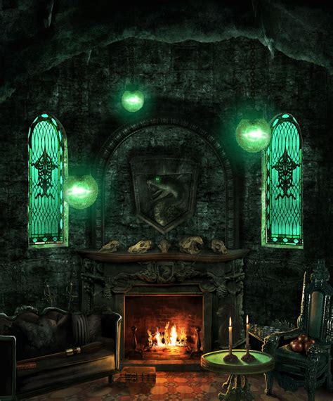 The Slytherin Dungeon Also Known As The Slytherin Common Room Serves