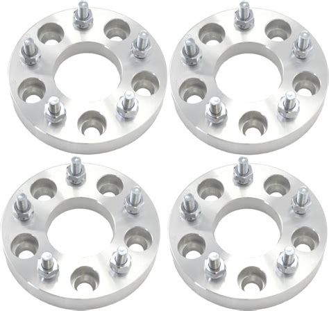 Customadeonly 2 Pieces 1 25mm Hub Centric Wheel Spacers Adapters Bolt