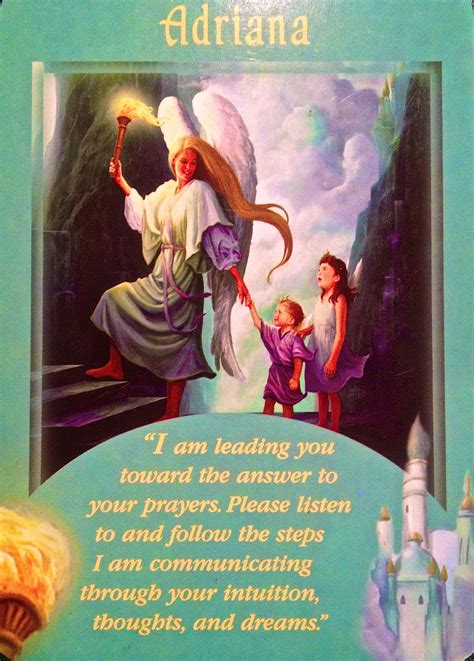 Daily Angel Oracle Card From The Messages From Your Angels By Doreen