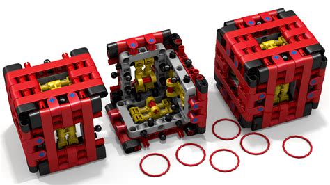 Lego Moc Puzzle Box By Aeh5040 By Dluders Rebrickable Build With Lego