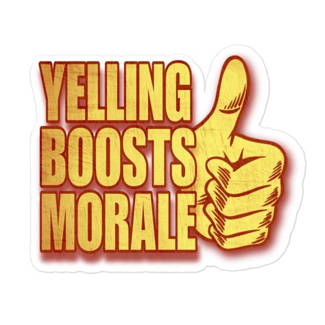 Morale Boost Sticker Everybody Shirts Company