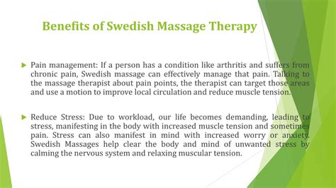 Ppt Swedish Massage Ppt Powerpoint Presentation Free Download Id10799243