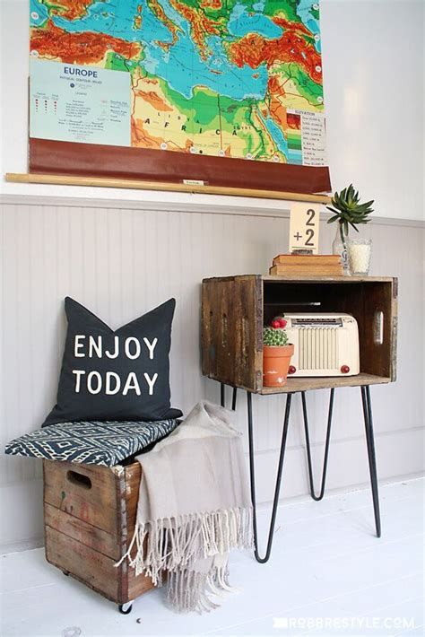 45 Best Vintage Storage Ideas And Designs For 2021 Crate Table Crate