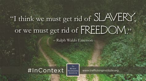 Incontext Ralph Waldo Emerson Human Trafficking Institute
