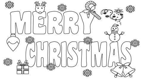 30 Merry Christmas Free Printable Coloring Pages Christmas Pictures