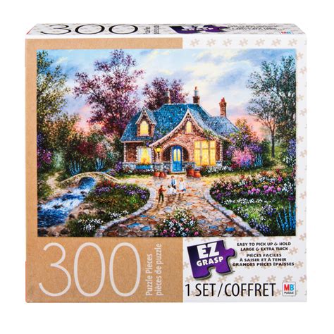 Ez Grasp 300 Piece Jigsaw Puzzle Secret Cottage