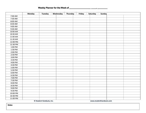 Hourly Schedule Template For One Day Tutoreorg Master Of Documents
