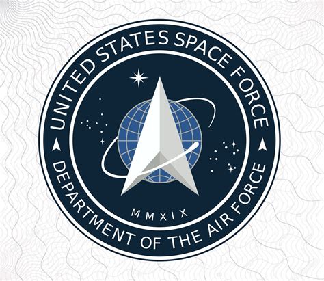 Us Space Force Logo Svg Us Space Force Clipart Cut Files For Etsy