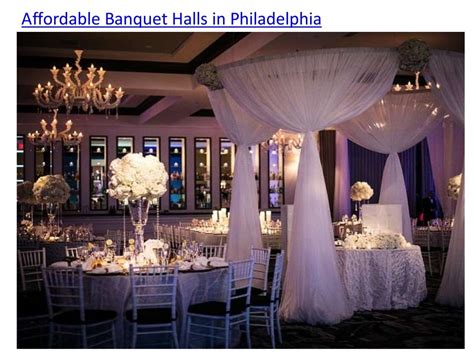 Affordable Banquet Halls In Philadelphia