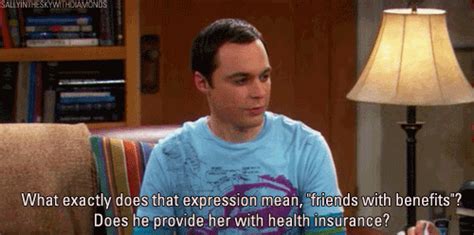 The Big Bang Theory Quote About Sex Insurance S Fwb Cq