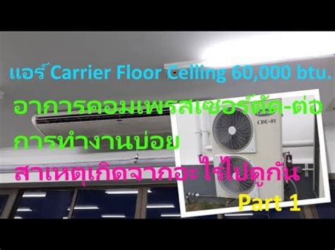 Air Conditioner Carrier Floor Celling Btu Compressor Symptoms