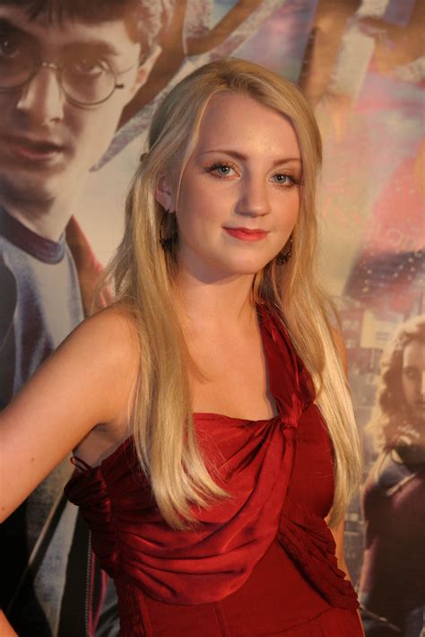 Harry Potter The Half Blood Prince Danish Premiere Evanna Lynch