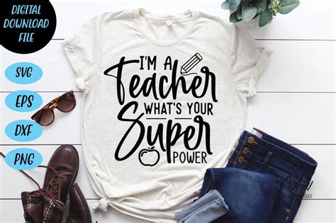 soy un maestro cuál es tu superpoder svg voz del profesor etsy españa