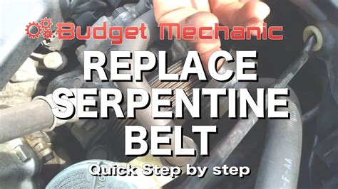 Honda Accord Serpentine Belt Replacement