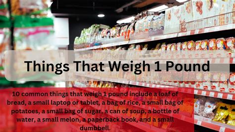 10 Common Things That Weigh 1 Pound Measuring Troop