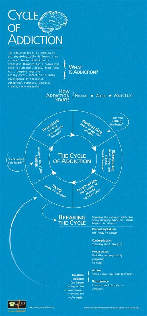 Cycle Of Addiction Visually