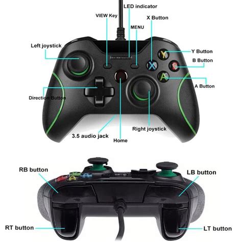 Usb Wired Controller For Microsoft Xbox One Controller Gamepad Xbox