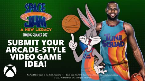 Lebron James Bugs Bunny And Xbox Invite Fans To Create A Space Jam A