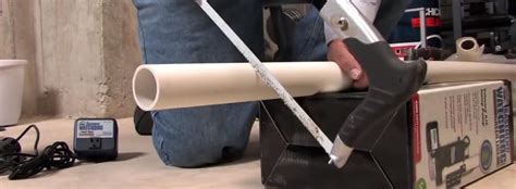 A Step By Step Guide To Cutting And Gluing Pvc Pipe How To Cut And Glue Pvc Pipe