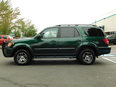 2004 Toyota Sequoia Limited 4wd Dvd 3rd Row Brand New Tires